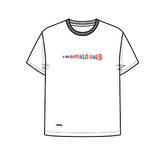 Buffalo Gals Tee | White