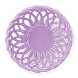 Large Sicilia Ceramic Basket | Lilac