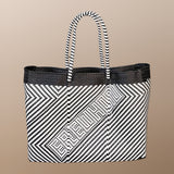 Erewhon market woven basket tote bag.