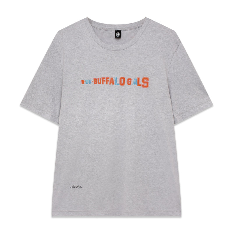 Buffalo Gals Tee | Heather Grey