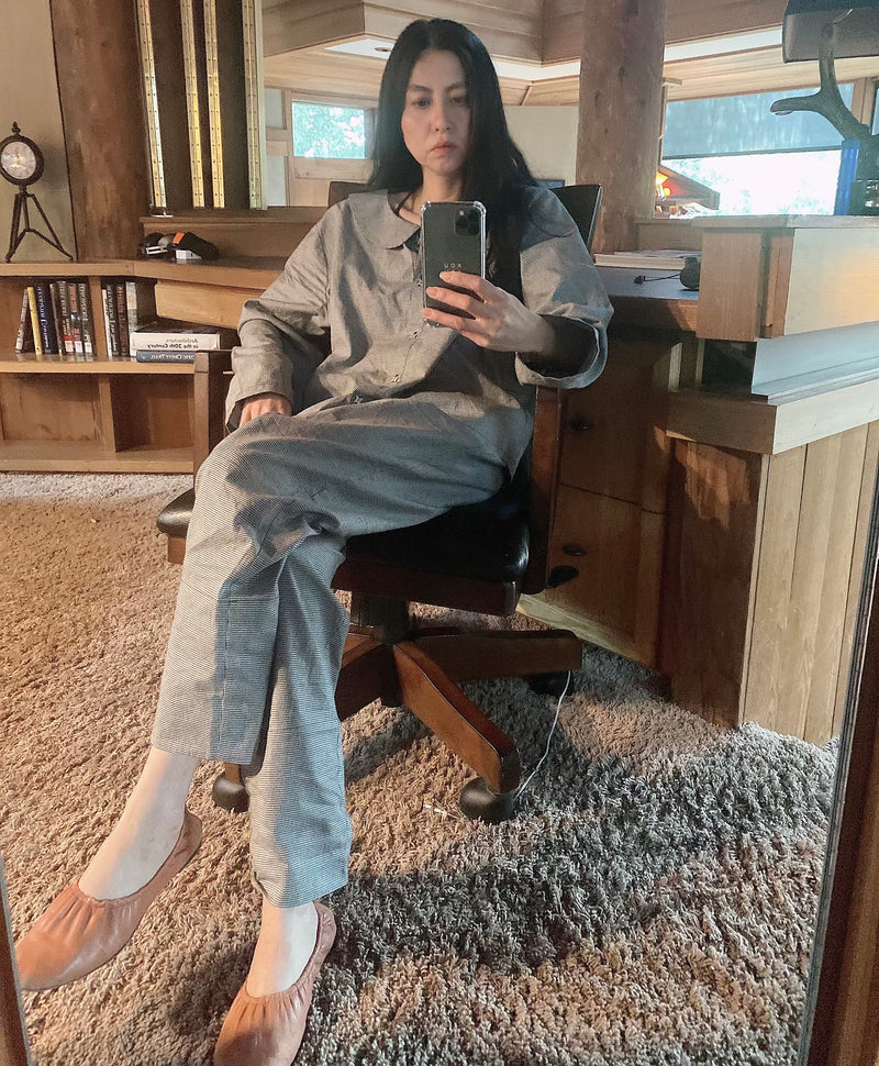 Cotton Plaid Pajama Set | Charlie