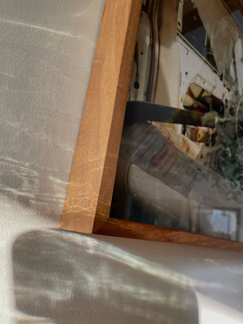 Interior White Volkswagen Beetle