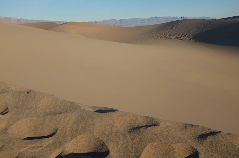 Death Valley Desert Sand Dunes