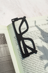 Octaevo black metal sunglasses bookmark.